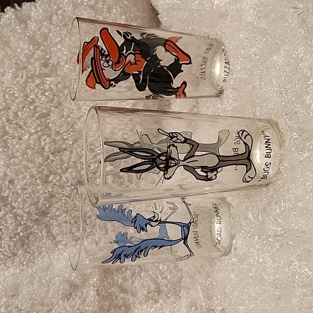Vintage Pepsi Tumblers Warner Bros. 1973